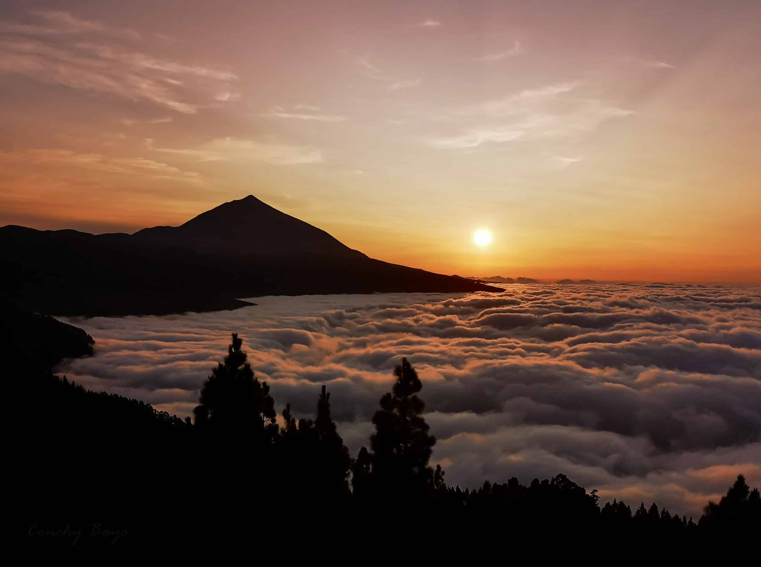 Mirador de Chipeque con vistas al Teide y al Valle de La Orotava