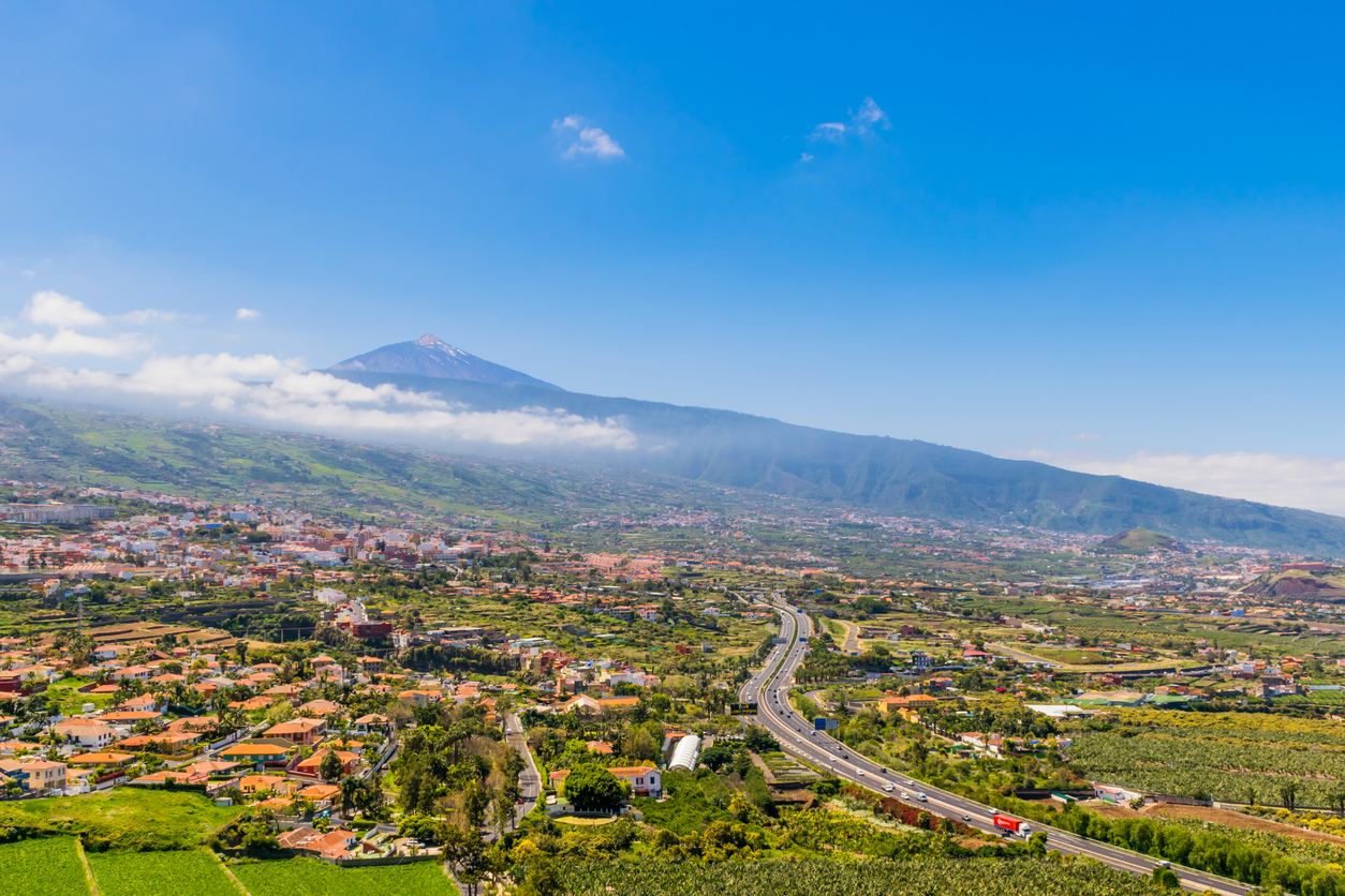 Valle de La Orotava y paisaje tradicional de Tenerife