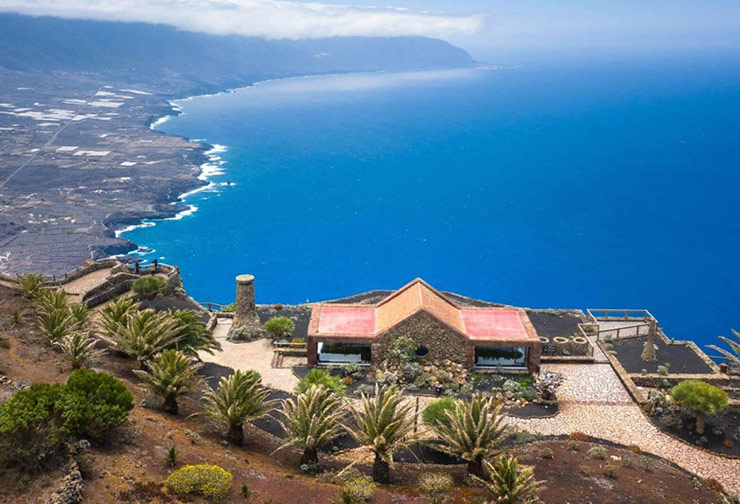 Valle de El Golfo visto desde el Mirador de La Peña