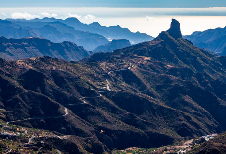 Roque Nublo y cumbres de Gran Canaria